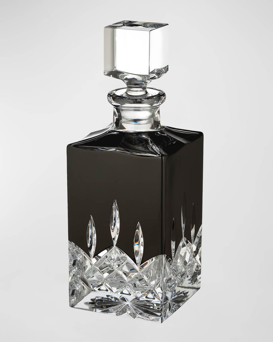 Lismore Black Decanter